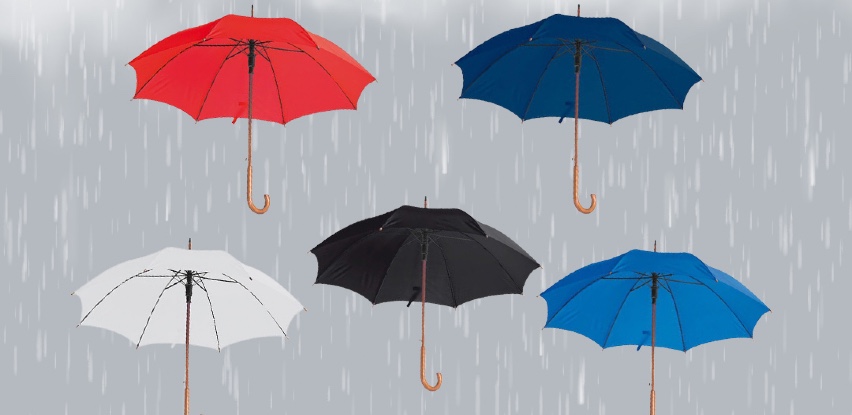 Akcijska ponuda kišobrana s logotipom