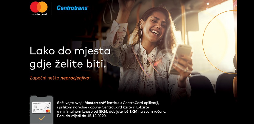 Iskoristite benefite na vožnjama Centrotransa uz Mastercard® kartice
