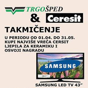 Trgošped i Ceresit takmičenje - koristi Ceresit i osvoji Samsung TV!