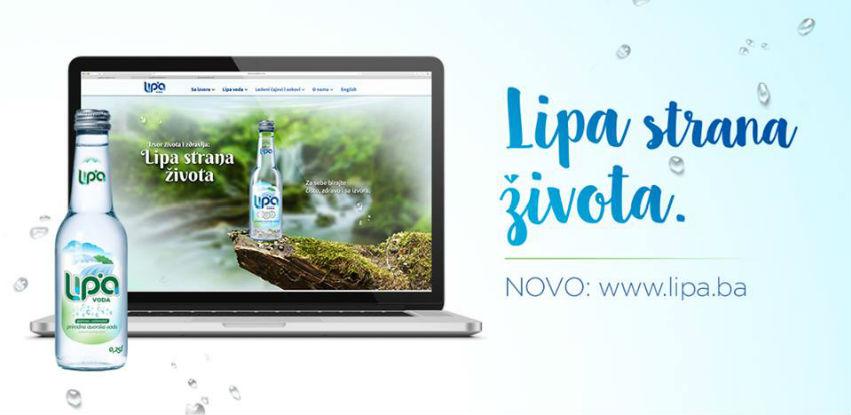LIPA voda ima novu redizajniranu web stranicu