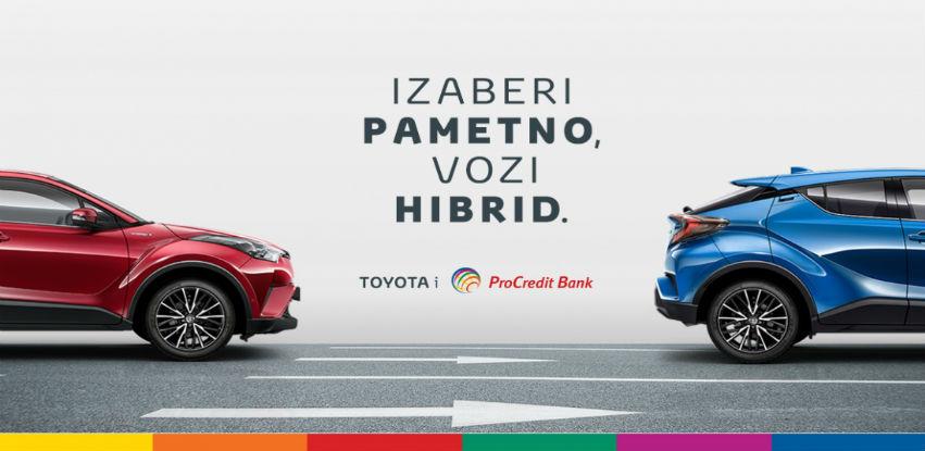 Ponuda za finansiranje Toyota hibrida uz investicijski kredit ProCredit Bank