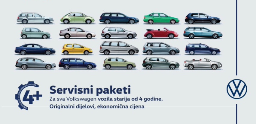 Servisna akcija za sva Volkswagen vozila starija od 4 godine