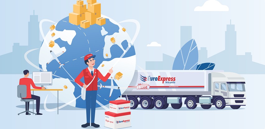 EuroExpress pruža mogućnost korištenja usluga međunarodnog transporta