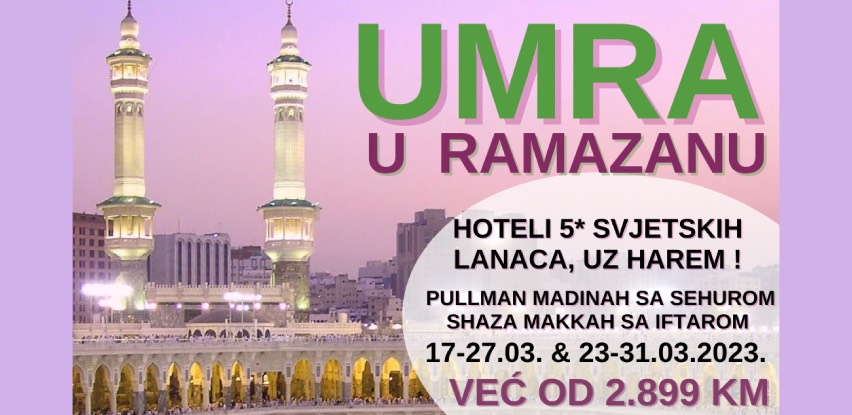 Ramazanska UMRA sa Relax Tours-om