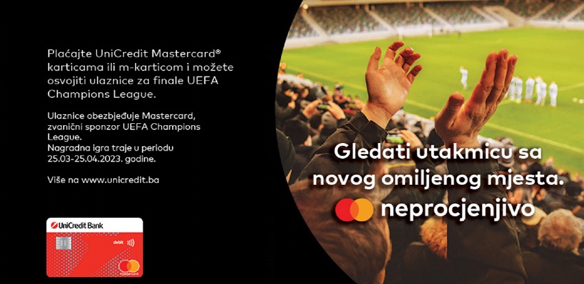 Mastercard i UniCredit vas vode na finale UEFA Champions League