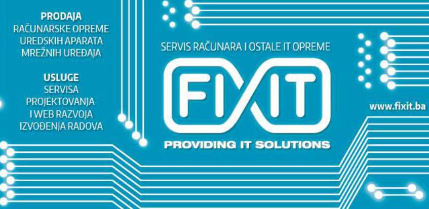 Fixit: Vrhunska hardverska i softverska ponuda svjetskih proizvođača