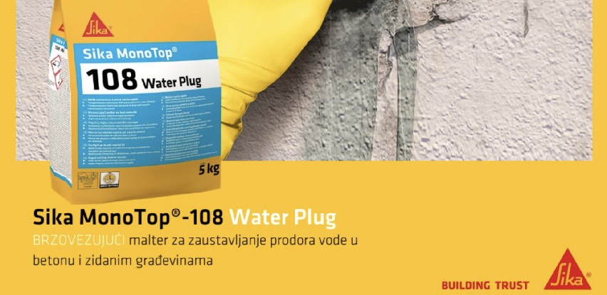 Sika MonoTop®-108 Water Plug