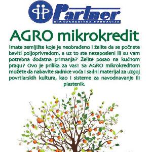 Ako se želite baviti poljoprivredom, tu je AGRO mikrokredit!