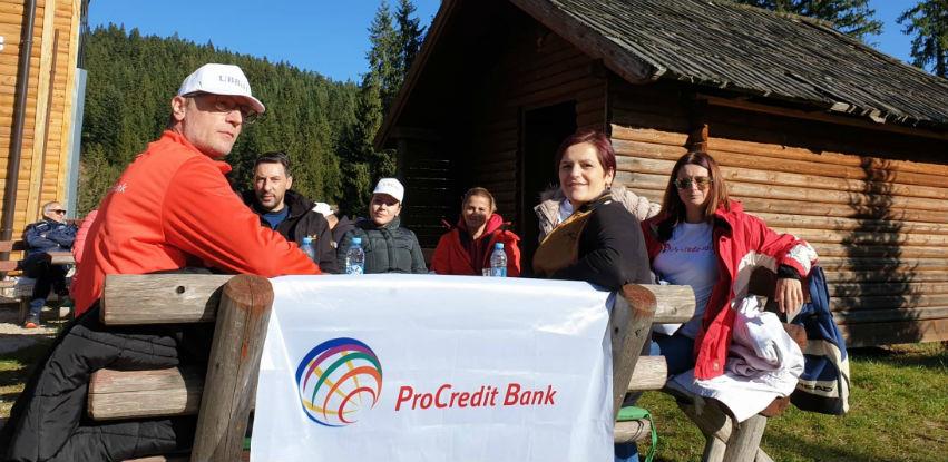 ProCredit Bank zasadila 200 sadnica na obroncima planine Igman