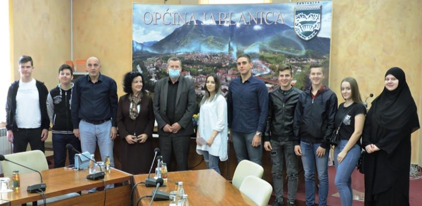 Načelnik općine Jablanica upriličio prijem za 44. generaciju maturanata