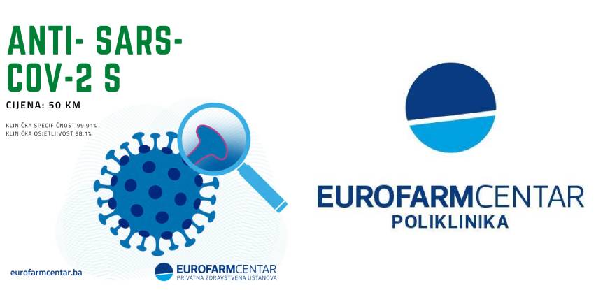 Posjetite Eurofarm Centar i saznajte količinu stvorenih antitijela u organizmu