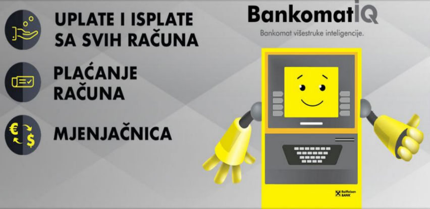 Probajte nove multifunkcionalne bankomate Raiffeisen banke