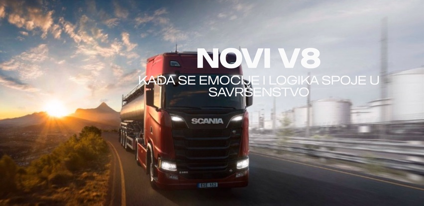 Scania BH predstavlja novi legendarni V8