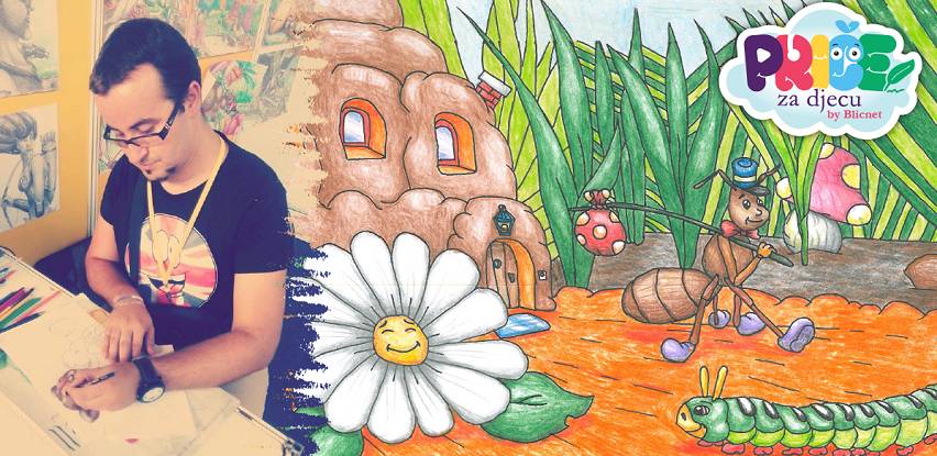 Upoznajte Bojana Nikolića, ilustratora 'Blicnet - Priče za djecu'