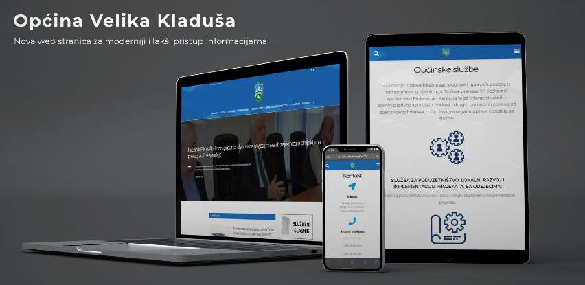 Općina Velika Kladuša ima novu redizajniranu web stranicu