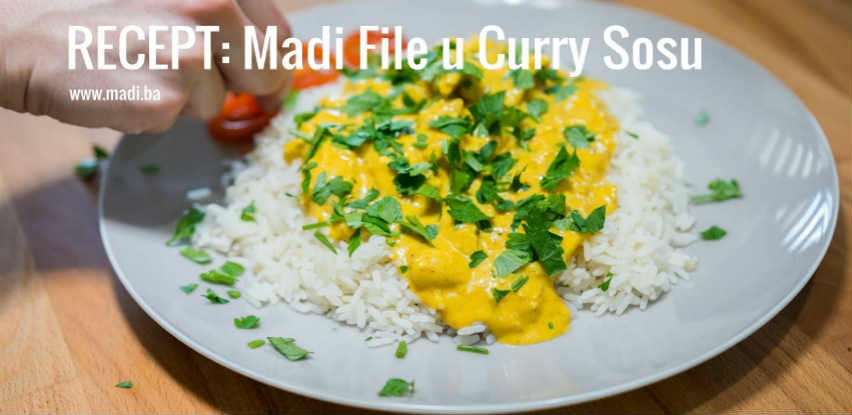 Za današnji ručak spremite Madi pileći file u Curry sosu
