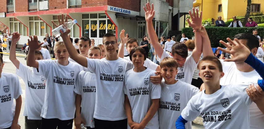 MI-BOSPO: Podrška uličnoj utrci 'Trči za zdravlje Kladanj 2022'
