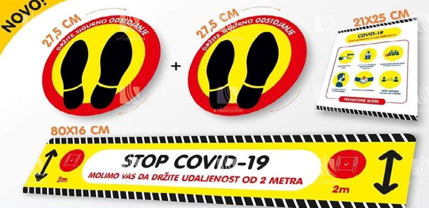 Stikeri Stop COVID-19