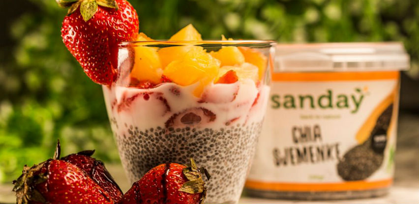 Sanday chia sjemenke u jogurtu: Odličan obrok u svako doba dana