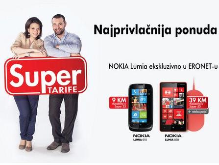 HT Eronet - Uz Super tarife i super Nokia Lumia