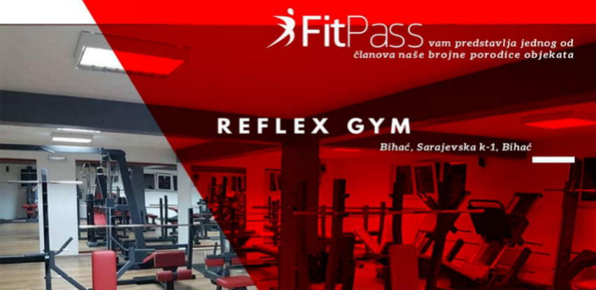 Reflex Gym: Još jedan objekat iz bogate i raznovrsne FitPass ponude
