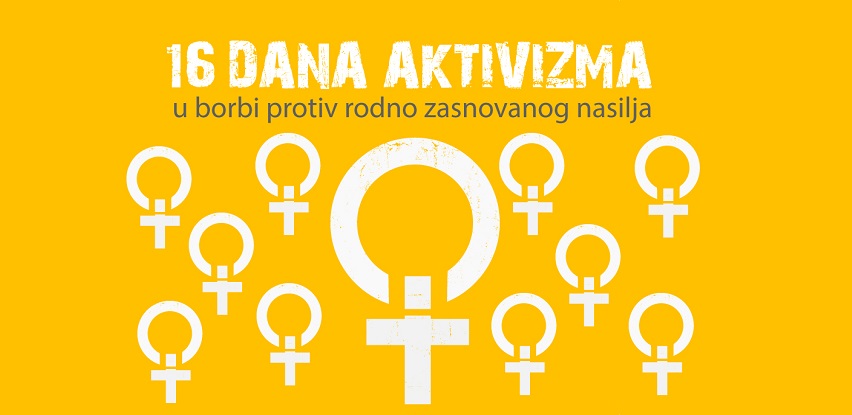 16 dana aktivizma protiv rodno zasnovanog nasilja
