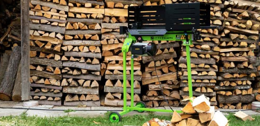 ZIPPER cjepač za drva omogućuje lako i brzo cjepanje drva (Foto)