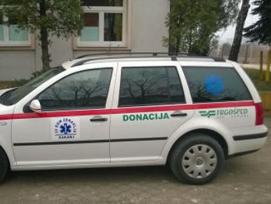 Kakanjska firma 'Trgošped' donirala vozilo Domu zdravlja Kakanj