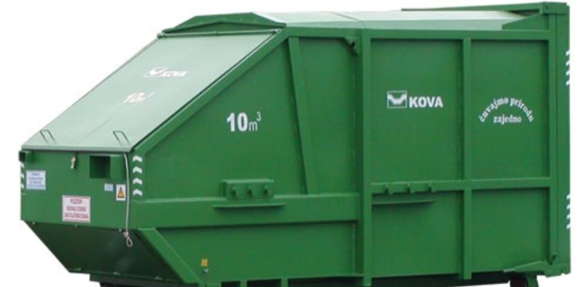 Hidraulični press kontejneri za prihvat komunalnog otpada