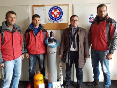 Značajna donacija kompanije Linde gas BH Gorskoj službi spašavanja Zenica