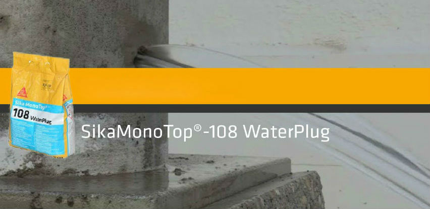 Sika® MonoTop®-108 Water Plug