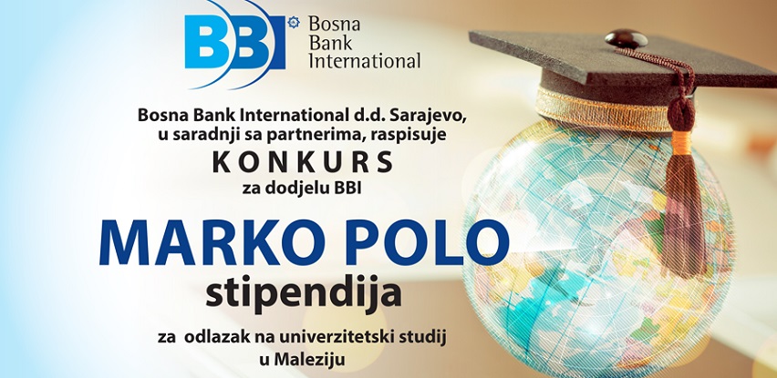 Konkurs za dodjelu BBI Marko Polo stipendija