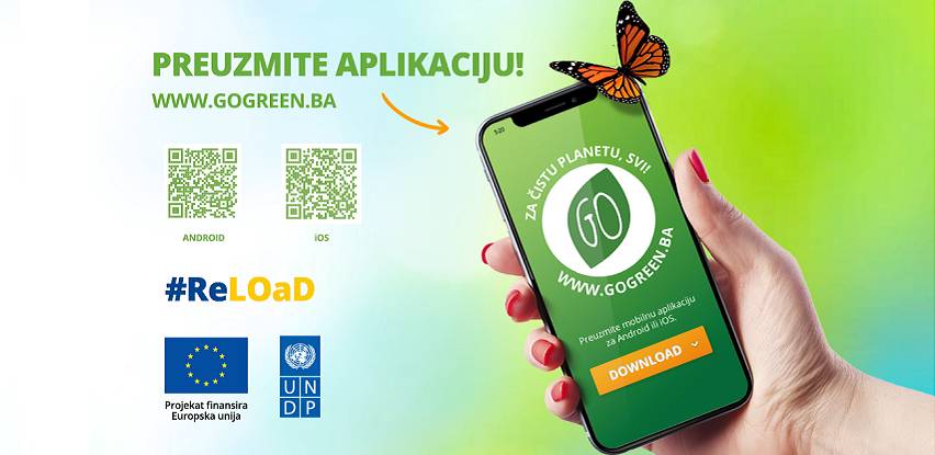 Go Green - aplikacija sa lokacijama kontejnera za odlaganje otpada