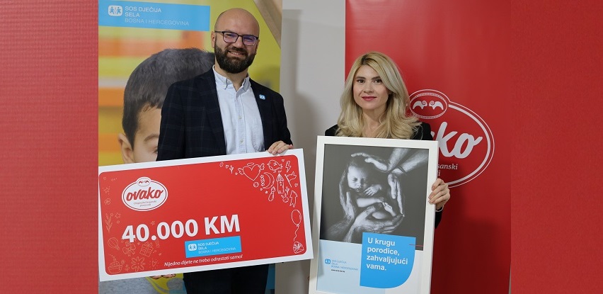 Akova Grupacija donirala 40 000 KM SOS Dječijim selima u BiH
