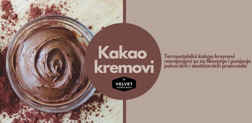 Preukusni kakao kremovi Velvet Ingredients