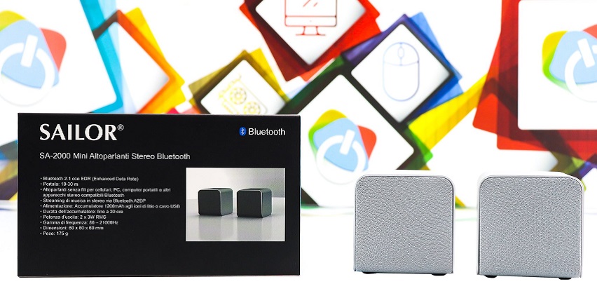 Bluetooth stereo zvučnik Sailor Doper-Tech