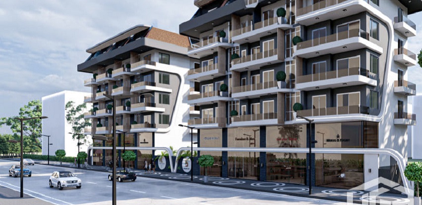 Alanya-Mahmutlar-Novi projekat-1+1 i 2+1 apartmani od 49.000 Eura