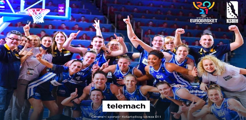 Telemach BH: Ponosni zbog plasmana košarkašica na Evropsko prvenstvo