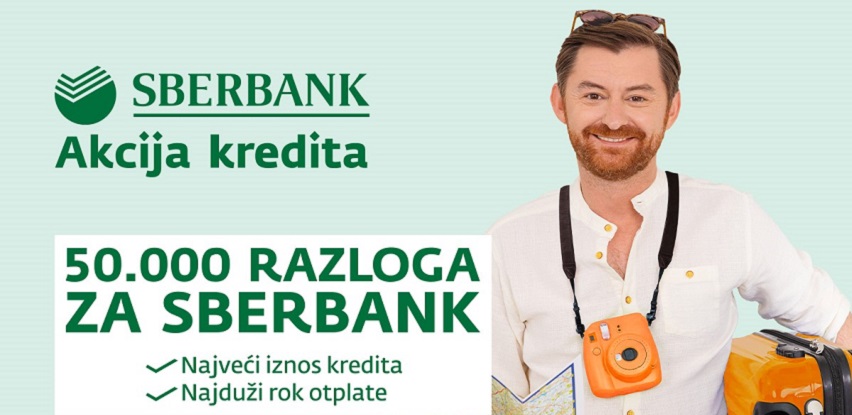 Ljetni val gotovinskih i zamjenskih kredita kod Sberbank BH