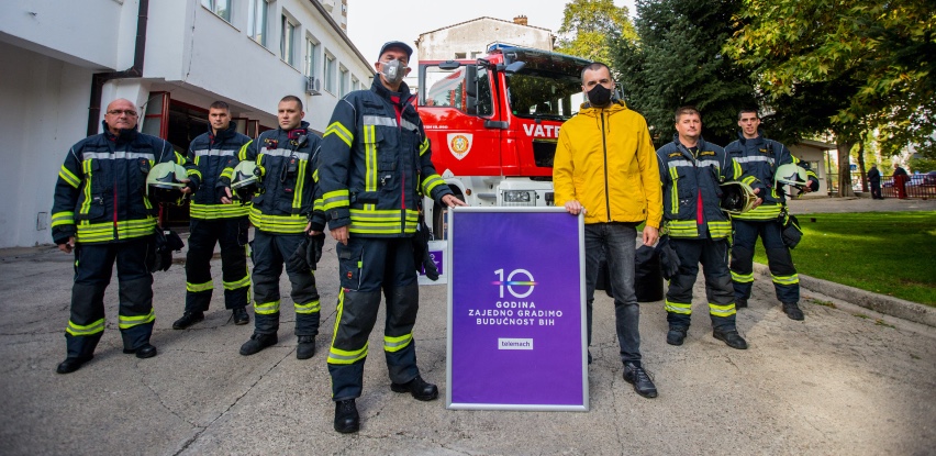 Telemach donirao savremene uređaje vatrogascima Mostara