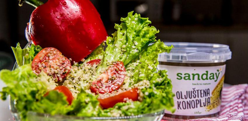 Isprobajte apsolutno nevjerojatan okus: Salata sa sjemenkama konoplje