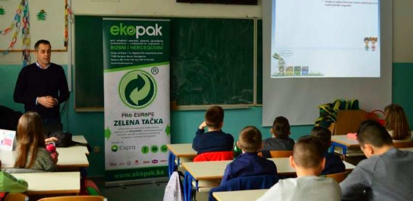 Ekopak održao edukacije u tri osnovne škole u Općini Centar