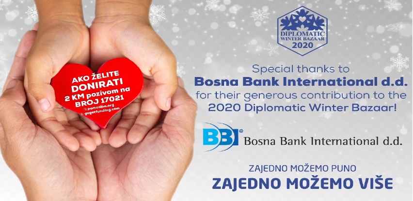 BBI banka podržala rad Diplomatskog zimskog bazara