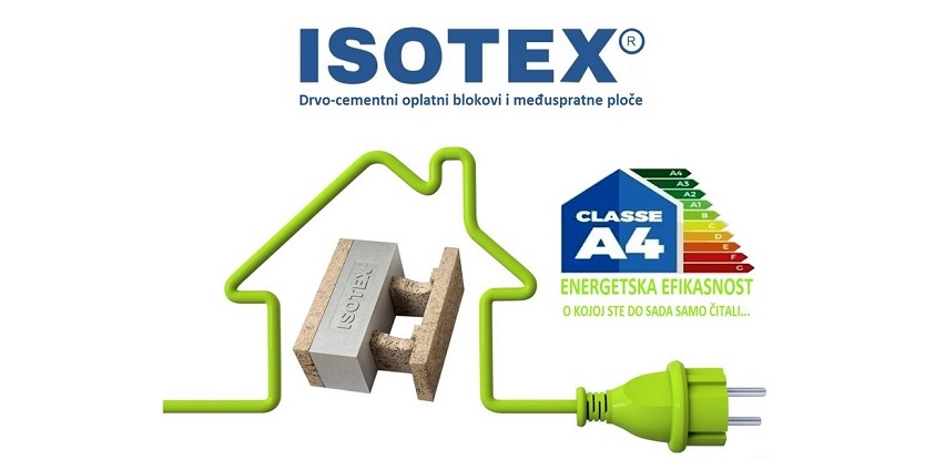 Uživajte u energetskoj efikasnosti sa Isotex sistemom gradnje!