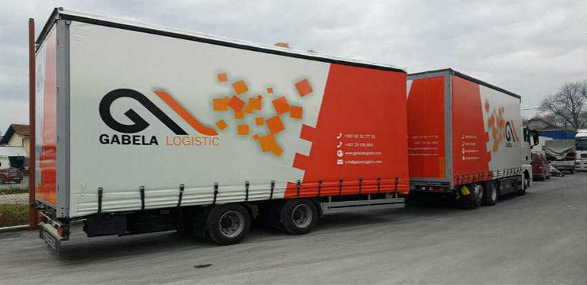 Gabela Logistic vrši prevoz robe u domaćem i međunarodnom saobraćaju