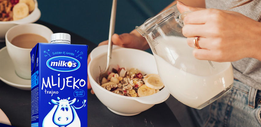Žitarice, voće i Milkosovo mlijeko kao savršena kombinacija za doručak