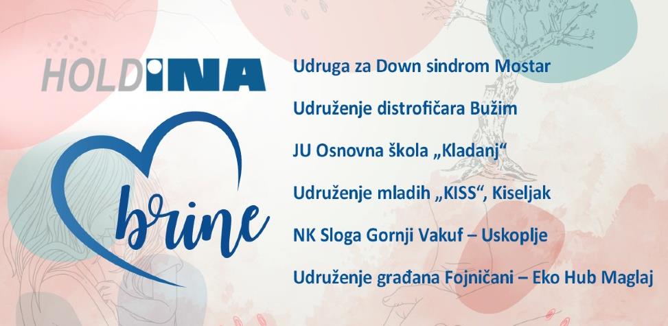 Holdina donirala 21.500,00 KM lokalnim zajednicama u BiH
