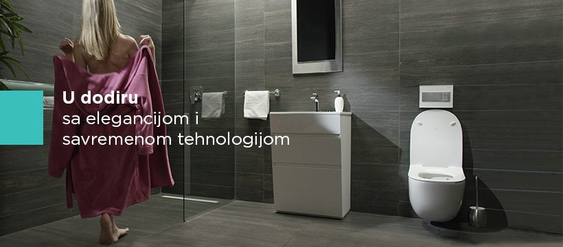 Minimalizam u kupatilu sa Peštan Bathroom Solutions