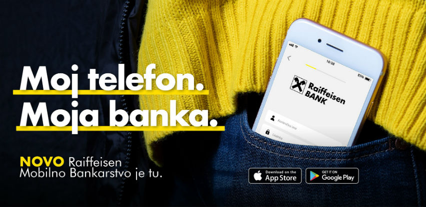 Nova aplikacija Raiffeisen Mobilnog Bankarstva