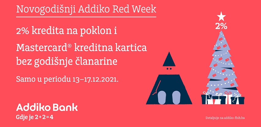 Novogodišnji Addiko Red Week!